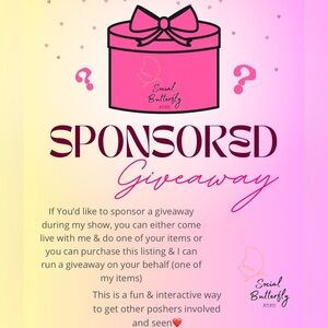 🎁Sponsored Giveaway🎁